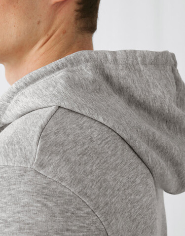B &amp; C Inspire Zipped Hood, Asphalt, S bedrucken, Art.-Nr. 232421083