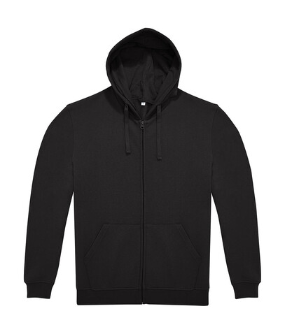 B &amp; C ID.224 Zip Hood, Black, XS bedrucken, Art.-Nr. 234421011