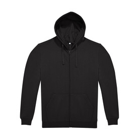 B &amp;amp; C ID.224 Zip Hood, Black, XS bedrucken, Art.-Nr. 234421011