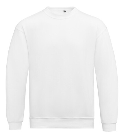 SG Unisex Crew Sweat, White, L bedrucken, Art.-Nr. 235520003