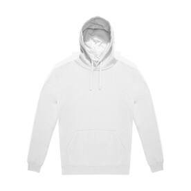 B &amp;amp; C ID.333 Hoodie, White, XS bedrucken, Art.-Nr. 237420001