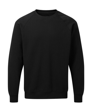 SG Raglan Sweatshirt Men, Black, S bedrucken, Art.-Nr. 237521013
