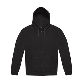 B &amp;amp; C ID.334 Zip Hood, Black, XS bedrucken, Art.-Nr. 238421011