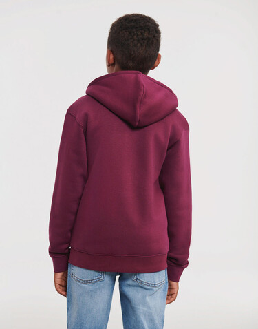 Russell Europe Kids` Authentic Zipped Hood Sweat, Bright Royal, M (116/5-6) bedrucken, Art.-Nr. 240003064