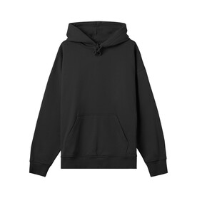 True Blanks Mens Boxy Hoodie, Off Black, S bedrucken, Art.-Nr. 241411023
