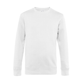 B &amp;amp; C KING Crew Neck, White, XS bedrucken, Art.-Nr. 242420002