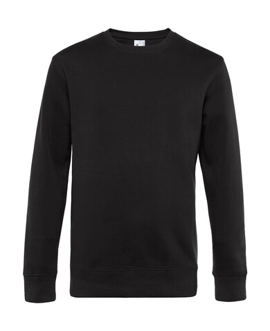 B & C KING Crew Neck, Black Pure, S bedrucken, Art.-Nr. 242421063 B & C KING Crew Neck, Black Pure, S bedrucken, Art.-Nr. 242421063