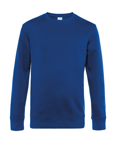 B &amp; C KING Crew Neck, Royal, 4XL bedrucken, Art.-Nr. 242423009