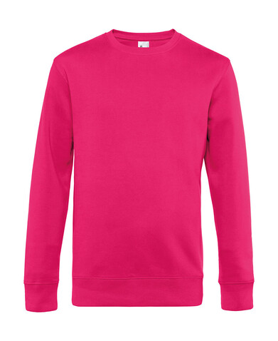 B &amp; C KING Crew Neck, Magenta Pink, 2XL bedrucken, Art.-Nr. 242424357