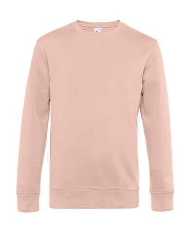 B &amp; C KING Crew Neck, Soft Rose, M bedrucken, Art.-Nr. 242424374