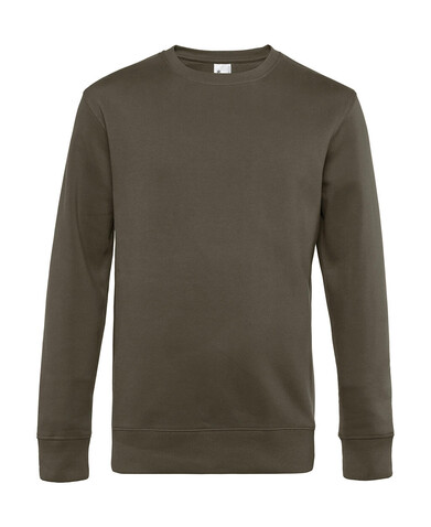 B & C KING Crew Neck, Khaki, S bedrucken, Art.-Nr. 242427313 B & C KING Crew Neck, Khaki, S bedrucken, Art.-Nr. 242427313