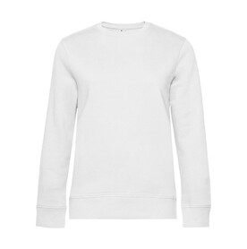 B &amp;amp; C QUEEN Crew Neck, White, XS bedrucken, Art.-Nr. 243420002