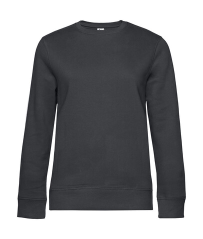 B &amp; C QUEEN Crew Neck, Asphalt, M bedrucken, Art.-Nr. 243421084
