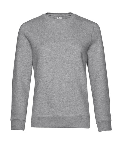 B & C QUEEN Crew Neck, Heather Grey, M bedrucken, Art.-Nr. 243421234 B & C QUEEN Crew Neck, Heather Grey, M bedrucken, Art.-Nr. 243421234