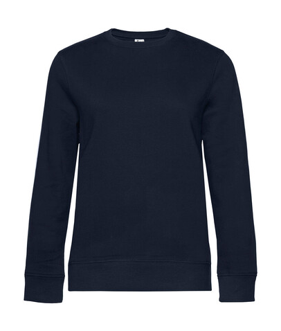 B &amp; C QUEEN Crew Neck, Navy Blue, XS bedrucken, Art.-Nr. 243422072