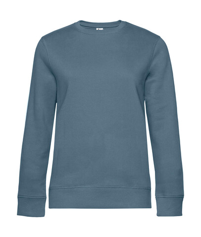 B &amp; C QUEEN Crew Neck, Nordic Blue, M bedrucken, Art.-Nr. 243422144