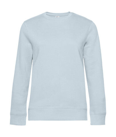 B &amp; C QUEEN Crew Neck, Pure Sky, 2XL bedrucken, Art.-Nr. 243423237