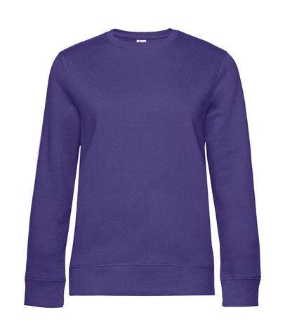 B &amp; C QUEEN Crew Neck, Radiant Purple, M bedrucken, Art.-Nr. 243423464