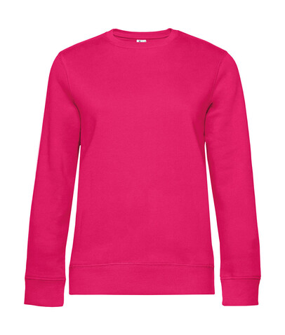 B &amp; C QUEEN Crew Neck, Magenta Pink, S bedrucken, Art.-Nr. 243424353
