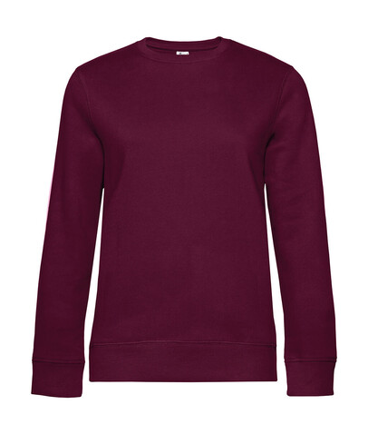 B &amp; C QUEEN Crew Neck, Dark Cherry, XS bedrucken, Art.-Nr. 243424392