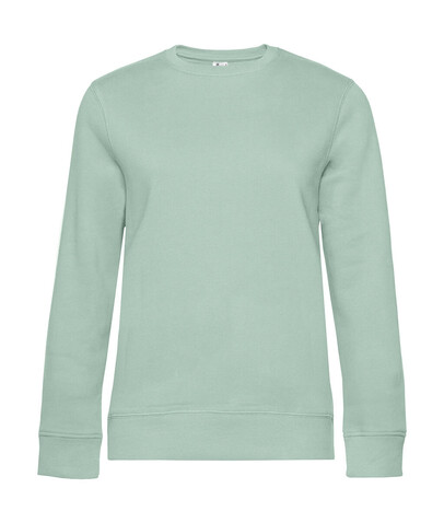 B &amp; C QUEEN Crew Neck, Aqua Green, S bedrucken, Art.-Nr. 243425083