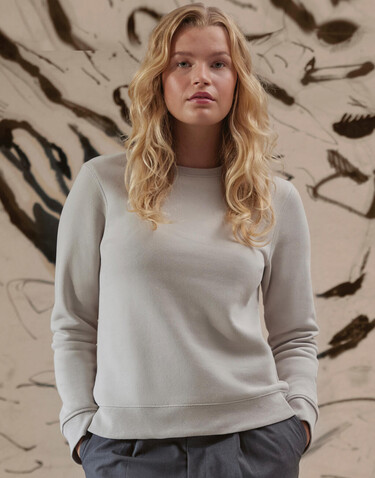 B &amp; C QUEEN Crew Neck, Dark Cherry, XS bedrucken, Art.-Nr. 243424392