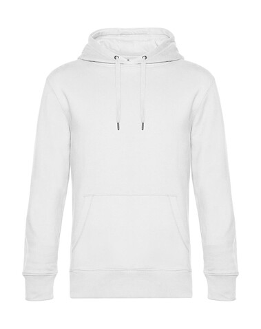 B &amp; C KING Hooded, White, L bedrucken, Art.-Nr. 244420005