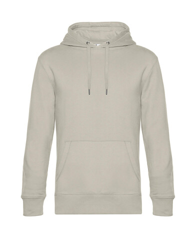 B &amp; C KING Hooded, Grey Fog, XS bedrucken, Art.-Nr. 244421162