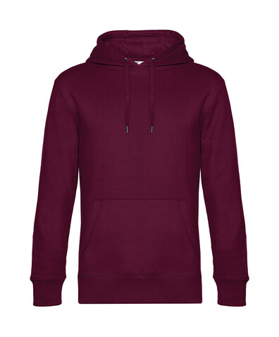 B &amp; C KING Hooded, Dark Cherry, 2XL bedrucken, Art.-Nr. 244424397