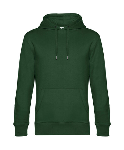 B &amp; C KING Hooded, Bottle Green, M bedrucken, Art.-Nr. 244425404
