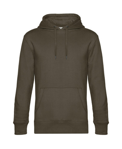 B &amp; C KING Hooded, Khaki, XL bedrucken, Art.-Nr. 244427316