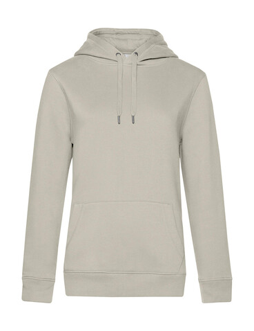 B &amp; C QUEEN Hooded, Grey Fog, XL bedrucken, Art.-Nr. 245421166
