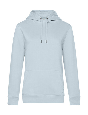 B &amp; C QUEEN Hooded, Pure Sky, M bedrucken, Art.-Nr. 245423234