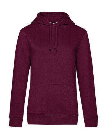 B &amp; C QUEEN Hooded, Dark Cherry, S bedrucken, Art.-Nr. 245424393
