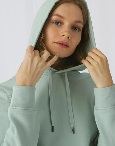 B & C QUEEN Hooded, White, M bedrucken, Art.-Nr. 245420004 B & C QUEEN Hooded, White, M bedrucken, Art.-Nr. 245420004