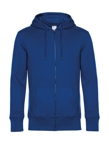 B &amp; C KING Zipped Hood, Royal, 4XL bedrucken, Art.-Nr. 246423009