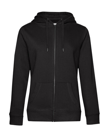 B &amp; C QUEEN Zipped Hood, Black Pure, 3XL bedrucken, Art.-Nr. 247421068