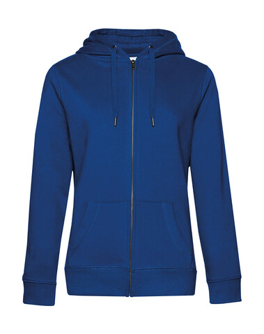 B &amp; C QUEEN Zipped Hood, Royal, S bedrucken, Art.-Nr. 247423003