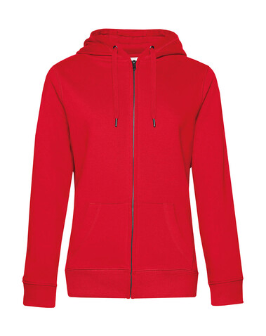 B &amp; C QUEEN Zipped Hood, Red, 3XL bedrucken, Art.-Nr. 247424008