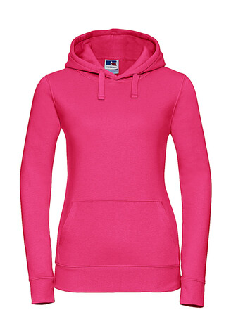 Russell Europe Ladies` Authentic Hooded Sweat, Fuchsia, M bedrucken, Art.-Nr. 249004394