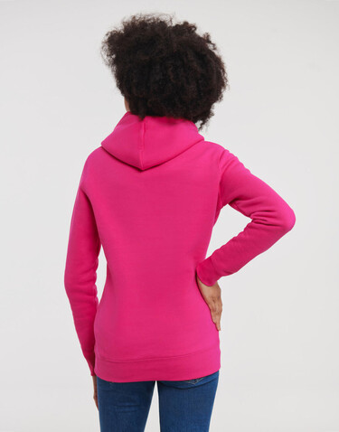 Russell Europe Ladies` Authentic Hooded Sweat, White, XS bedrucken, Art.-Nr. 249000002