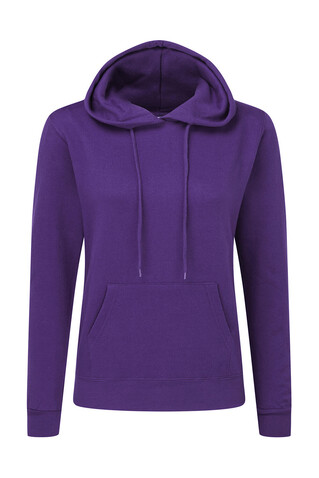 SG Hooded Sweatshirt Women, Purple, M bedrucken, Art.-Nr. 249523494