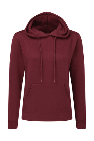 SG Hooded Sweatshirt Women, Burgundy, M bedrucken, Art.-Nr. 249524484