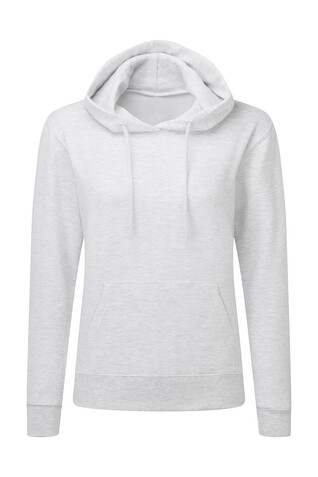 SG Hooded Sweatshirt Women, Ash Grey, 2XL bedrucken, Art.-Nr. 249527047