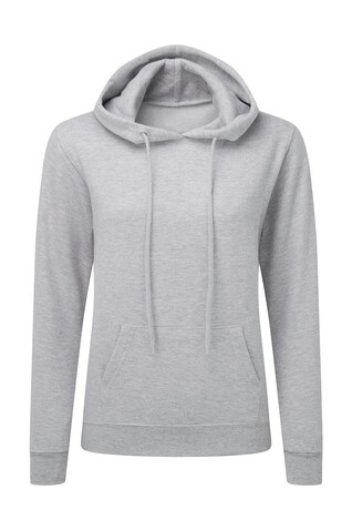 SG Hooded Sweatshirt Women, Light Oxford, XS bedrucken, Art.-Nr. 249527192