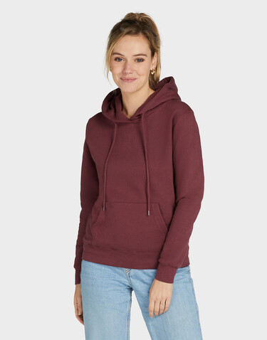 SG Hooded Sweatshirt Women, Burgundy, 2XL bedrucken, Art.-Nr. 249524487