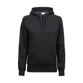 Tee Jays Ladies` Hooded Sweat, Black, S bedrucken, Art.-Nr. 249541013