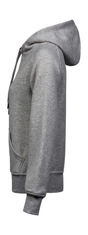 Tee Jays Ladies` Hooded Sweat, Black, S bedrucken, Art.-Nr. 249541013