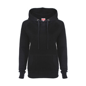 FDM Ladies` Raglan Hoodie, Black, XS bedrucken, Art.-Nr. 249551012