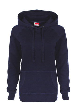 FDM Ladies` Raglan Hoodie, Navy, S bedrucken, Art.-Nr. 249552003